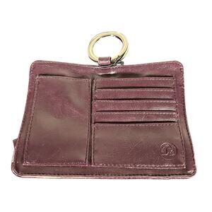 Pouchee Women's Leather Purse Organizer Wallet Compact RFID Blocking Card Holder